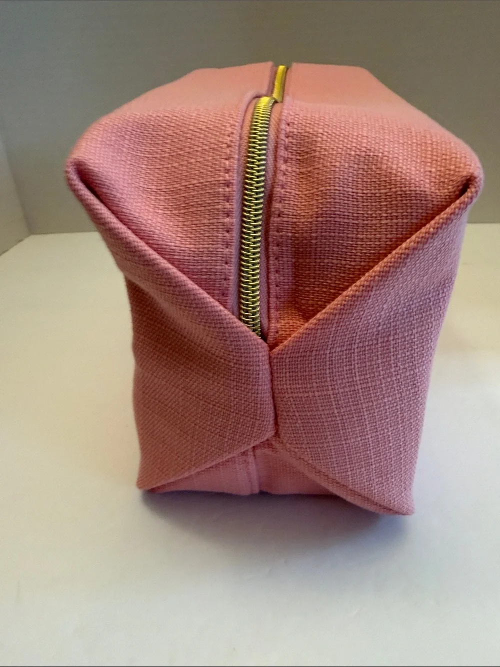 Lancôme Pink Women's Cosmetic Pouch 8.5” x 5.5” x 4” Deep